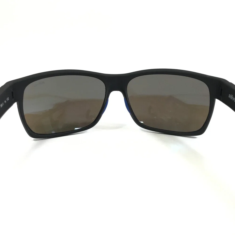 Revo Sunglasses ESPEN RE1097 01 Bear Grylls Black Wrap w/ Blue Polarized Lenses